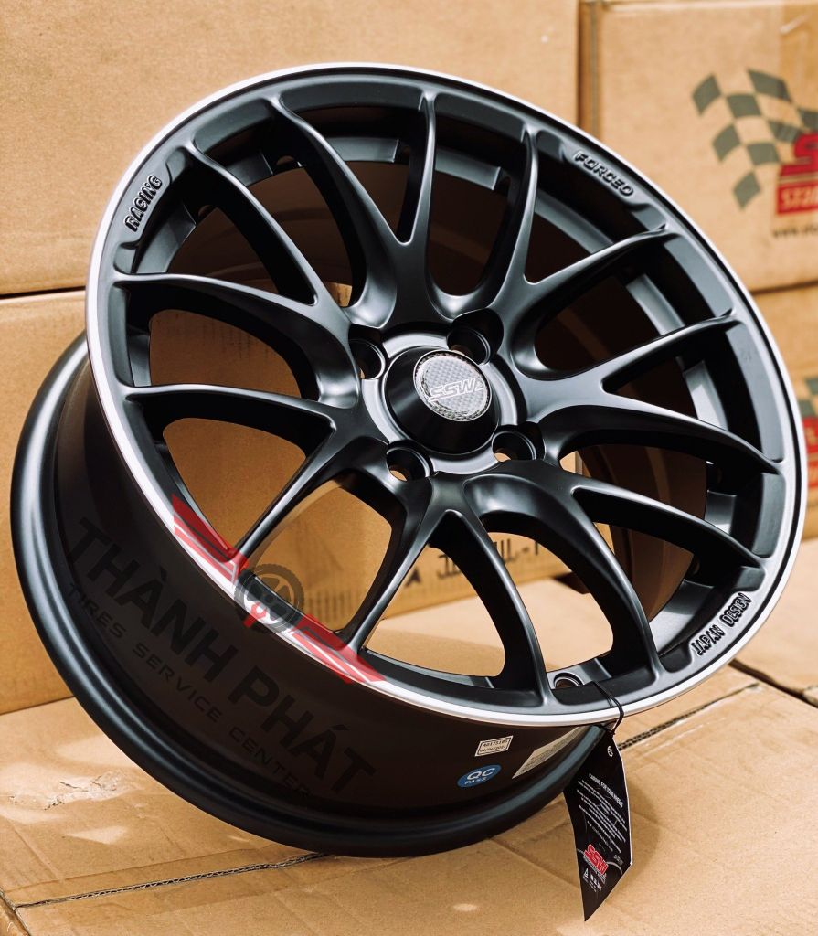 Mâm xe SSW S295 15 inch 4x100 dành cho các dòng xe Kia, Hyundai, Toyota, Mazda, Honda