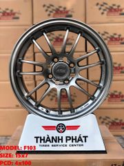 Mâm xe SSW Thái Lan F103 15 inch 4x100