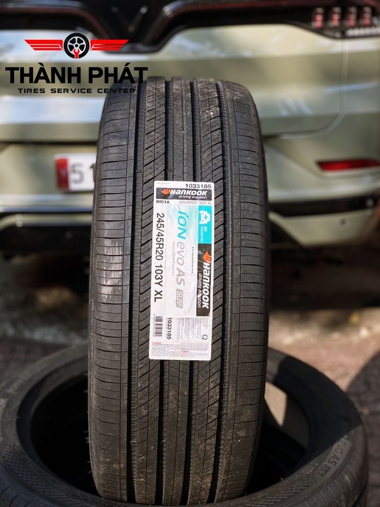 Vỏ xe Hankook 245/45R20 Ion Evol dành cho các dòng xe điện VF8 plus