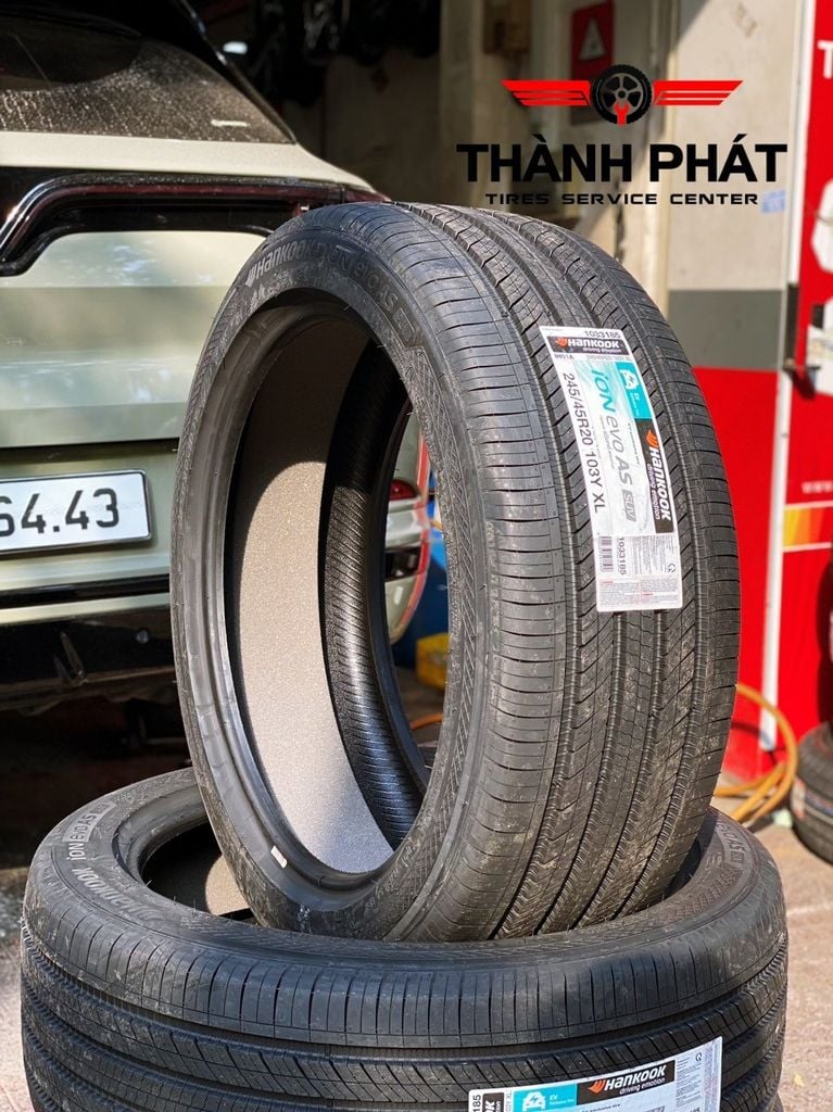 Vỏ xe Hankook 245/45R20 Ion Evol dành cho các dòng xe điện VF8 plus