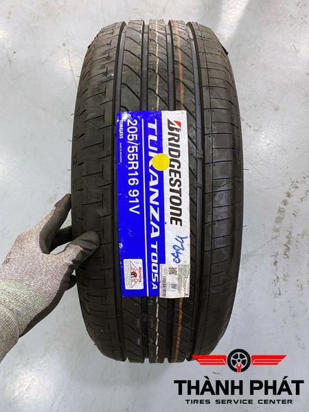 Lốp BRIDGESTONE 205/55R16 [91V] Turanza T005A