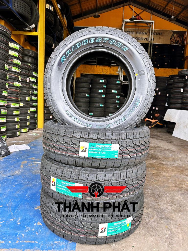 LỐP BRIDGESTONE DUELER ALL-TERRAIN A/T002 255/65R18 dành cho Ford Ranger