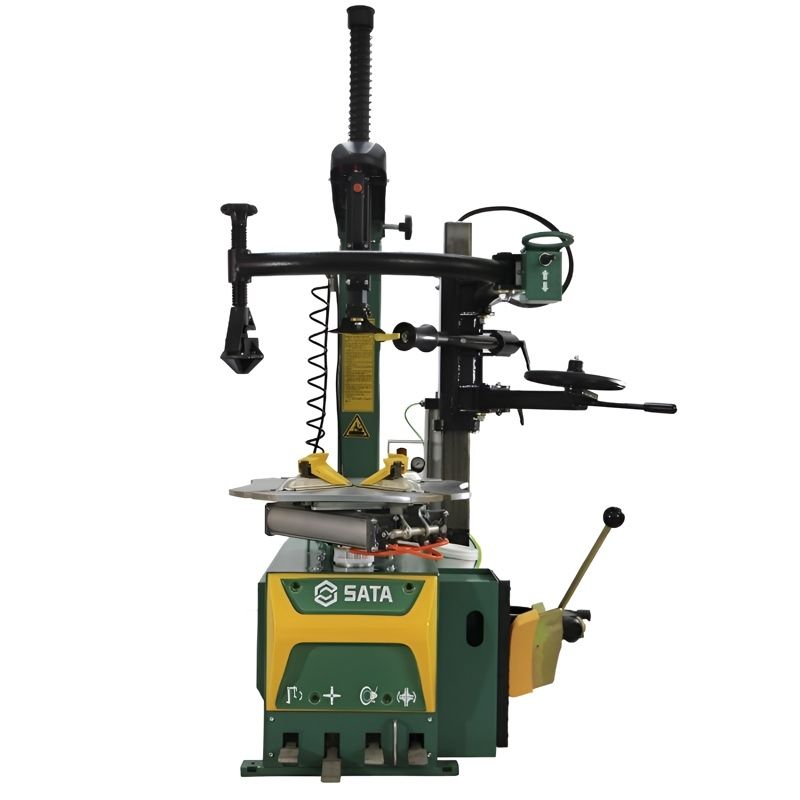  Máy ra vào lốp xe Sata AE1022H-3 – cột nghiêng và bộ trợ giúp 