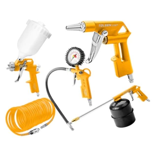  BỘ 5 DỤNG CỤ PHUN HƠI TOLSEN 73198 