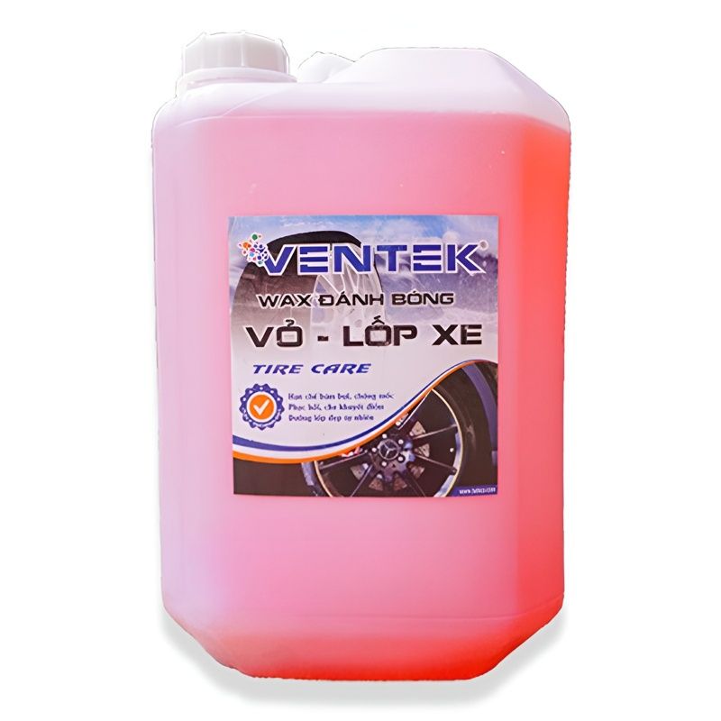  Dung dịch làm đen bóng vỏ lốp Ventek 20 lít 