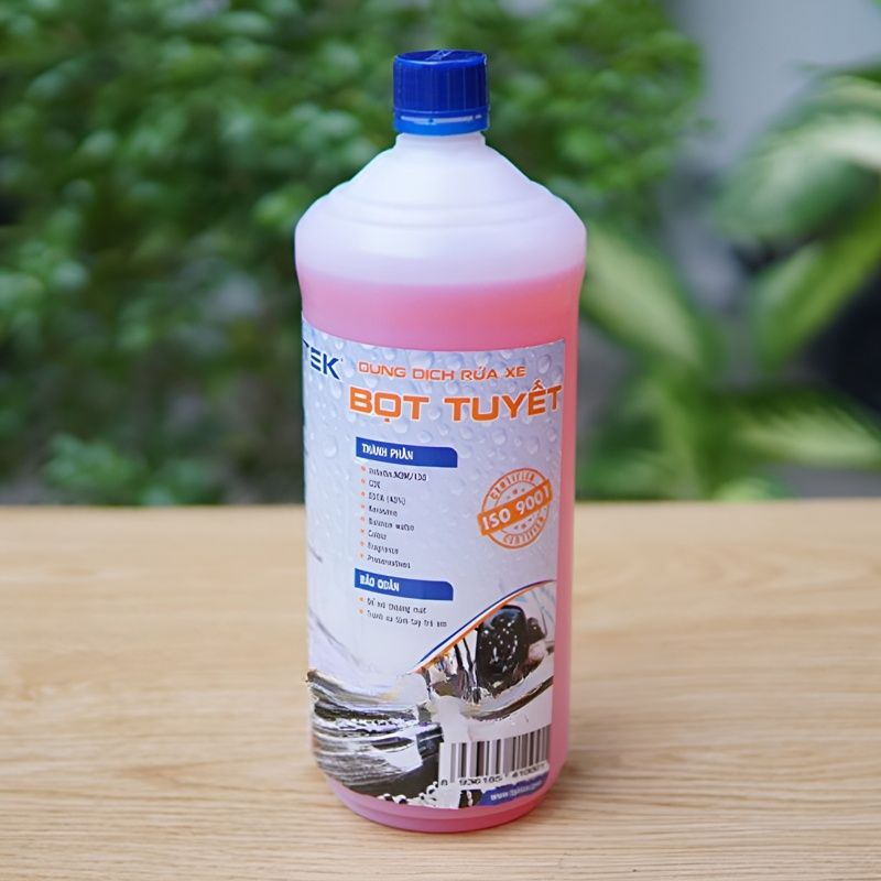 Dung dịch rửa xe bọt tuyết có chạm Ventek 1 lít 