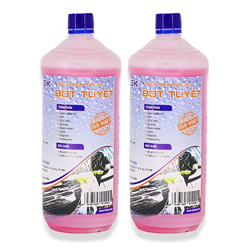  Dung dịch rửa xe bọt tuyết có chạm Ventek 1 lít 