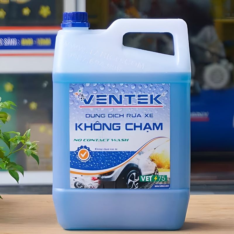  Dung dịch rửa xe không chạm Ventek VET75 5 lít 