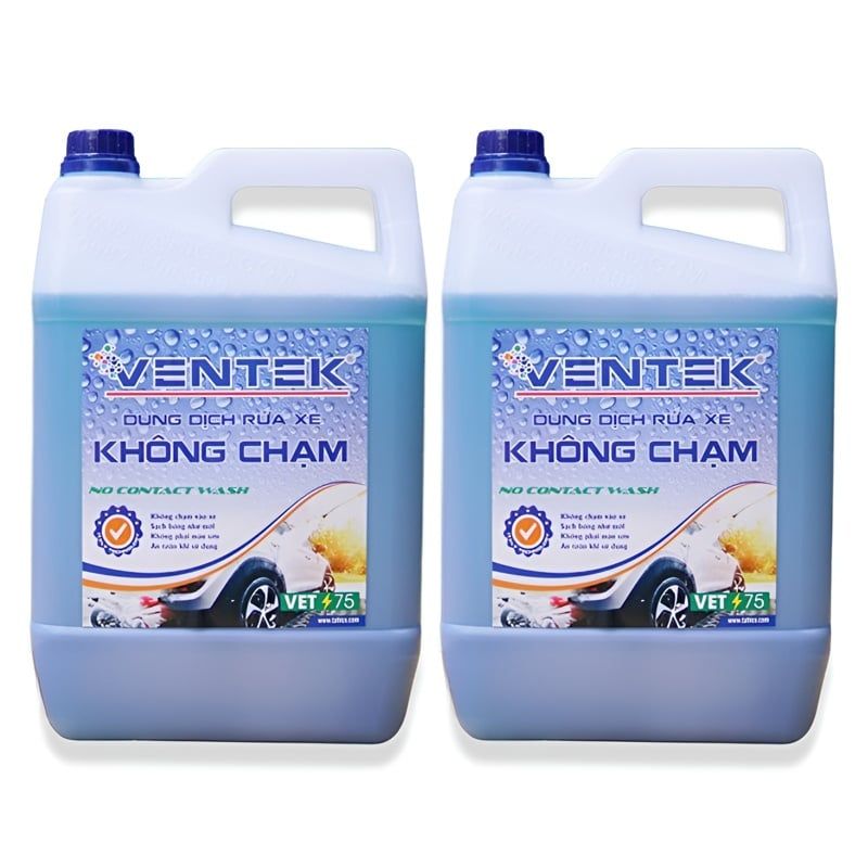  Dung dịch rửa xe không chạm Ventek VET75 5 lít 