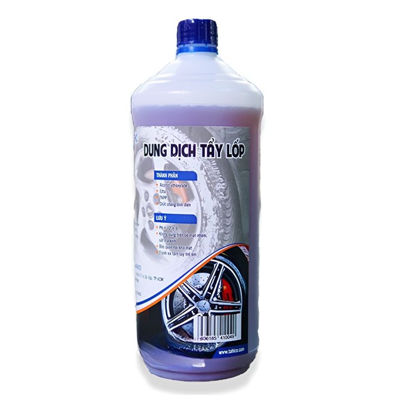  Dung dịch tẩy lốp ô tô xe máy Ventek 1 lít 