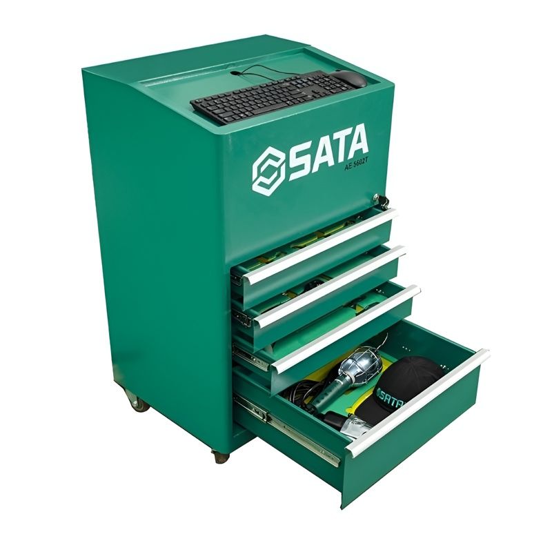  Máy canh chỉnh bánh xe 3D Sata AE5602T 