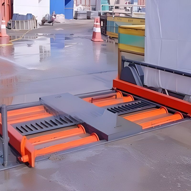  Máy rửa xe công trường xây dựng tự động ( Loại rulo quay) 