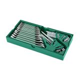  Bộ Khay Cờ Lê Vòng Miệng và Bộ Lục Giác 30 Chi Tiết SATA 09906 