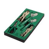  Bộ Khay Mỏ Lết Và Kìm 5 Chi Tiết SATA 09909A 
