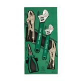  Bộ Khay Mỏ Lết Và Kìm 5 Chi Tiết SATA 09909A 