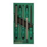  Bộ Khay Dũa 8 Chi Tiết Bỏ Tủ Đồ Nghề SATA 09910A 