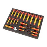  Bộ Đồ Nghề Sửa Chữa Xe Ô Tô Điện 68 chi tiết SATA 09928 