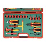  Bộ Đồ Nghề Sửa Chữa Xe Ô Tô Điện 1000V 39 chi tiết SATA 09933, đạt tiêu chuẩn VDE 