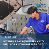  Kháo học kỹ thuật bắt bệnh và sửa chữa điều hòa không khí trên ô tô 