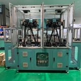  Hệ thống máy kết hợp robot đo tự động đường kính sản phẩm 