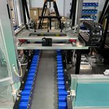  Hệ thống máy kết hợp robot đo tự động đường kính sản phẩm 