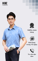 Áo sơ mi  cộc tay  HDC HSMDT0322