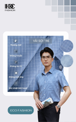Áo sơ mi  cộc tay  HDC HSMDT0322
