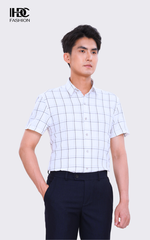 Áo sơ mi  cộc tay HDC HSMCT601- TT
