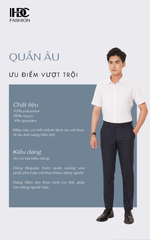 Quần âu nam HDC HQA906-XV1
