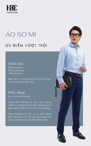 Sơ mi dài tay HS4 - D001