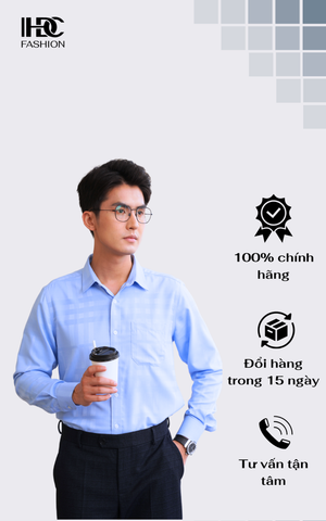 Áo sơ mi  dài tay  HDC HSMDT603 - XN