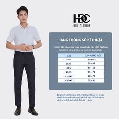 Áo sơ mi  cộc tay HDC HSMDT608- TX