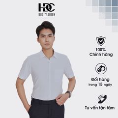 Áo sơ mi  cộc tay HDC HSMDT608- TX