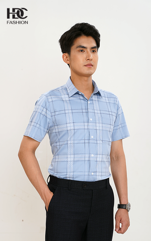 Áo sơ mi  ngắn tay  HDC HSMDT609