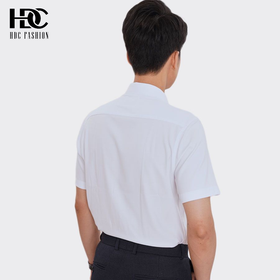 Áo sơ mi  cộc tay HDC HSMDT608- TX