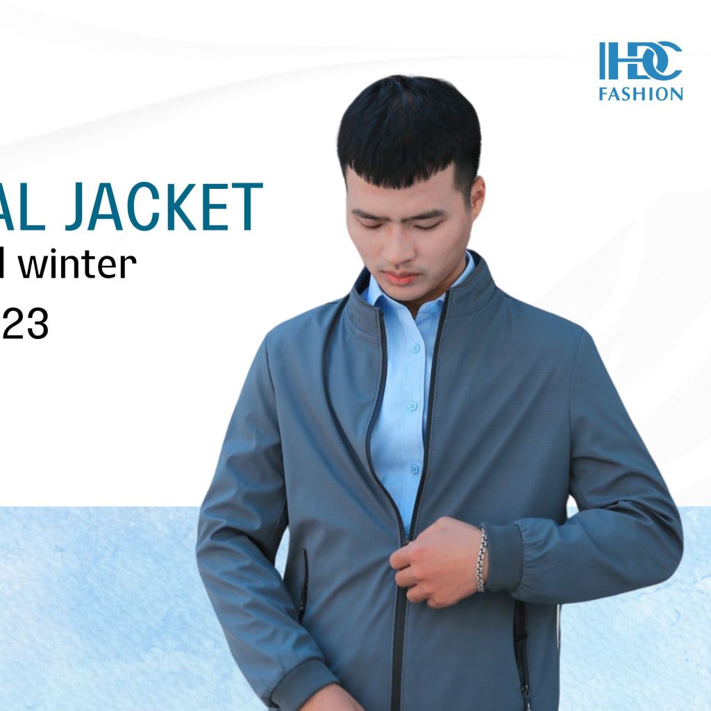 Áo Gió Cổ Bẻ HDC