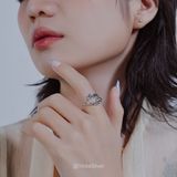  Nhẫn Bạc Nữ Glow Yinbe Silver JYR01 