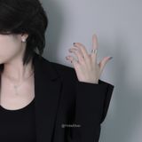  Dây Chuyền Bạc Kim Yinbe Silver 