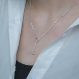  Dây Chuyền Bạc Kim Yinbe Silver 