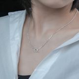  Dây Chuyền Bạc Kim Yinbe Silver 
