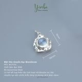 Dây Chuyền Bạc 925 Mặt Moonbeam Yinbe Silver 