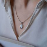  Dây Chuyền Bạc S925 Hoa Mặt Trời Yinbe Silver 