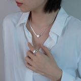  Dây Chuyền Bạc S925 Infinite Love Yinbe Silver 