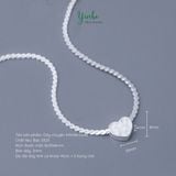  Dây Chuyền Bạc S925 Infinite Love Yinbe Silver 