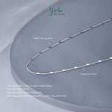  Dây Chuyền Bạc S925 Mảnh Sáng Yinbe Silver 