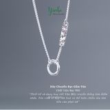  Dây Chuyền Bạc 950 Gấm Vân Yinbe Silver 