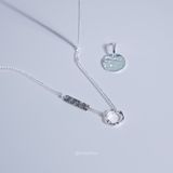  Dây Chuyền Bạc 950 Gấm Vân Yinbe Silver 