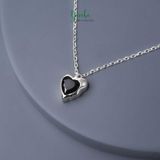  Dây chuyền Bạc S925 Noir Heart  Yinbe Silver 