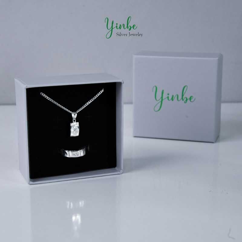  Dây Chuyền Bạc S925 Hoa Mặt Trời Yinbe Silver 
