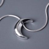 Dây Chuyền Bạc S925 Mặt Trăng Yinbe Silver 